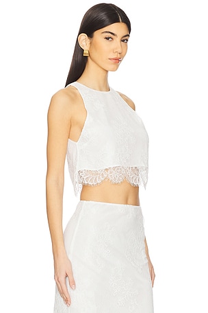 Stone Cold Fox x REVOLVE Audrey Top en Blanc