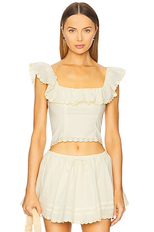 x REVOLVE Abby Top Stone Cold Fox