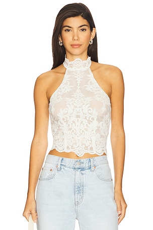 x REVOLVE Amanda Halter Top Stone Cold Fox