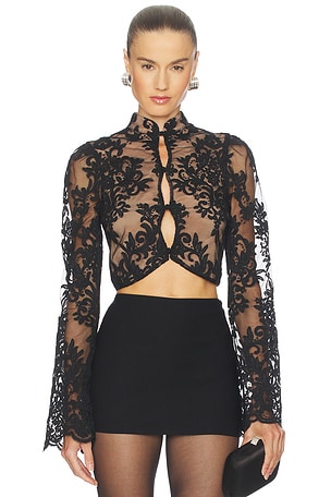 x REVOLVE Gianna Top Stone Cold Fox