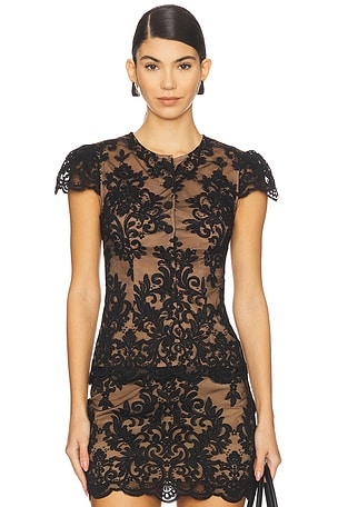 x REVOLVE Parker Top Stone Cold Fox