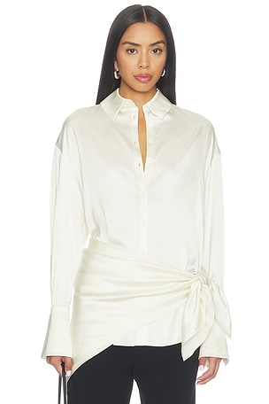 x REVOLVE Selene Shirt Stone Cold Fox