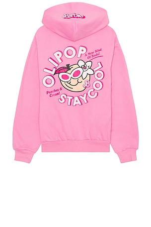 x OLIPOP Barbie Peaches & Cream Hoodie Stay Cool