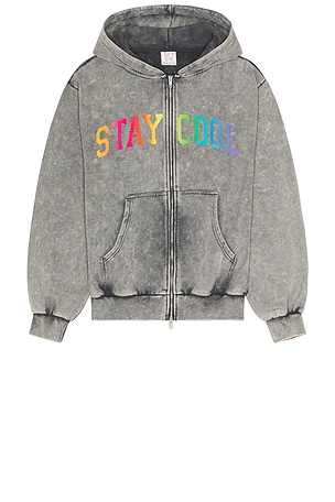 Arch Zip Logo Hoodie Stay Cool