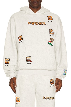 x Cinnamon Toast Crunch All Over Character Hoodie Stay Cool