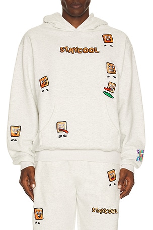 x Cinnamon Toast Crunch All Over Character Hoodie Stay Cool