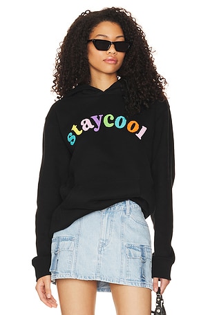 Rainbow Arch Hoodie Stay Cool