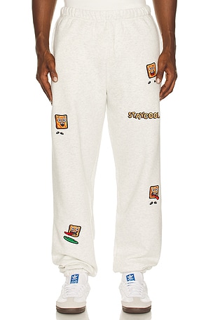 x Cinnamon Toast Crunch All Over Character Sweatpant Stay Cool