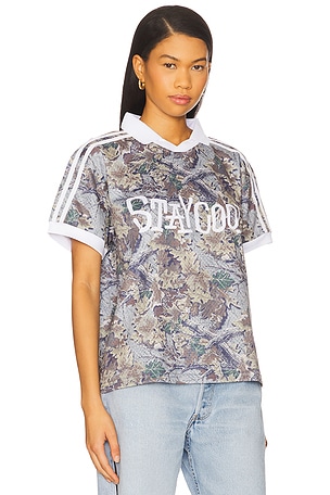 Stay Cool Tribal Jersey in Brown