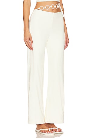 Saudade White Dove Pants in Ivory