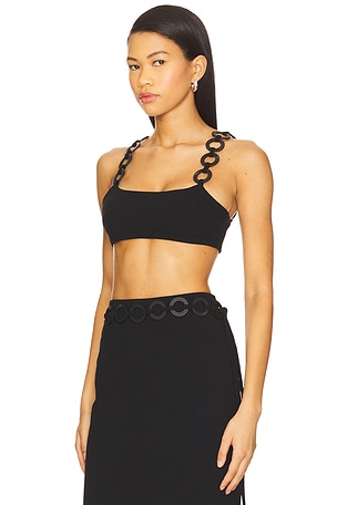 Saudade Top in Black