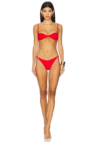 MAILLOT DE BAIN 2 PIÈCES RED CAVIAR Saudade