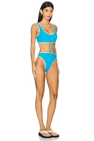 Saudade x REVOLVE Marine Trikini in Blue