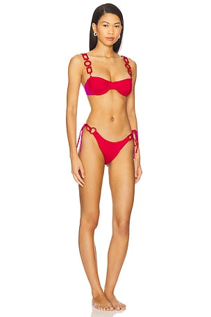 Saudade Crimson Cascade Bikini