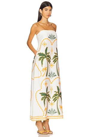 SEVEN WONDERS Saphira Maxi Dress in Ivory