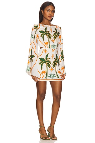 SEVEN WONDERS Isla Mini Dress in Ivory