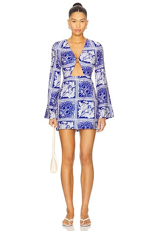 Elka Sleeved Mini Dress SEVEN WONDERS