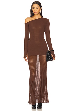 Greta One Shoulder Maxi Dress SEVEN WONDERS