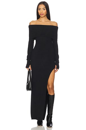 Barly Off Shoulder Maxi Dress SEVEN WONDERS