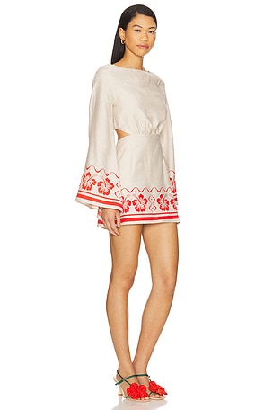 SEVEN WONDERS Isla Mini Dress in Cream