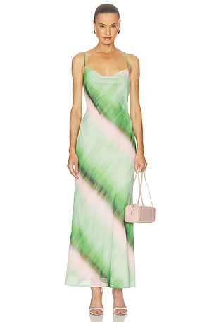 Biancha Cowl Cross Back Maxi Dress SEVEN WONDERS
