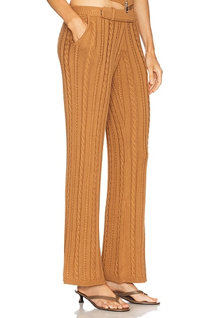 SEVEN WONDERS Camila Pant in Brown