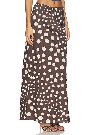 SEVEN WONDERS Billie Maxi Skirt in Brown