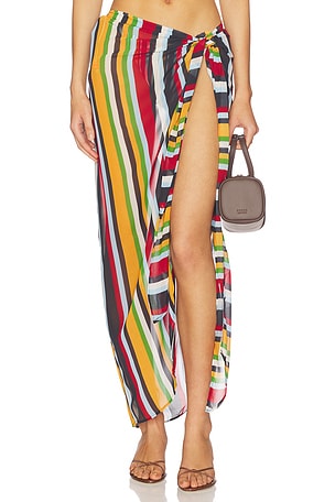 Xyla Front Tie Maxi Skirt SEVEN WONDERS
