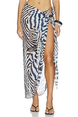 Xyla Front Tie Maxi Skirt SEVEN WONDERS