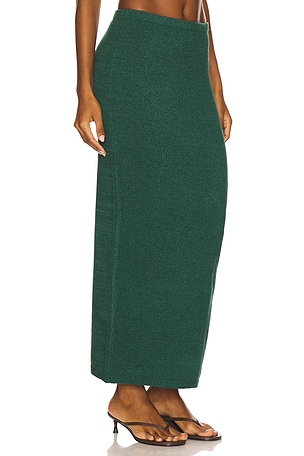 SEVEN WONDERS Addina Midi Skirt in Green