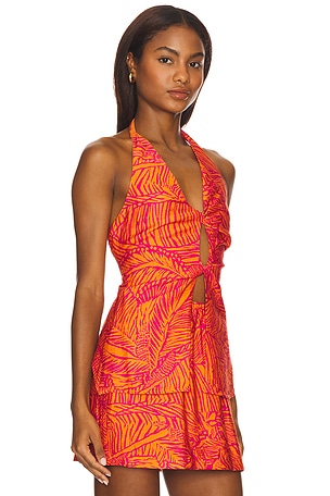 SEVEN WONDERS Aira Top in Orange