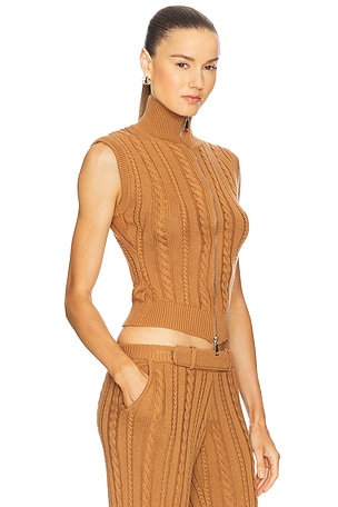 SEVEN WONDERS Camila Top in Brown