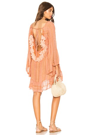 Sundress Indiana Basic Dress in Petra Terracotta Flamingo REVOLVE