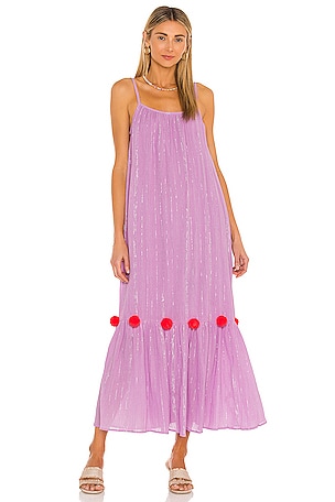 Sundress Clea Summer Dress in Pacific Lavender & Fuchsia | REVOLVE