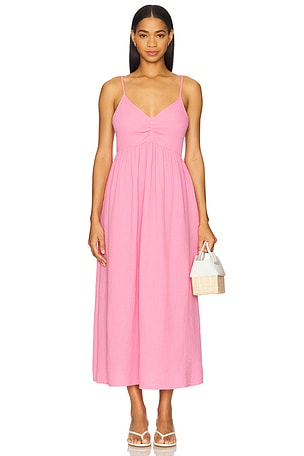 Gauze Tie Strap Dress SUNDRY