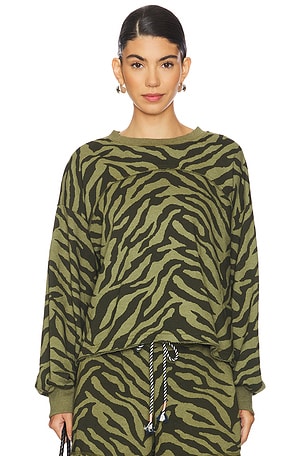 LNA Brushed Tiger Nala Sweater in Tiger REVOLVE