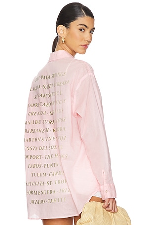 CHEMISE OVERSIZED DESTINATIONS SUNDRY