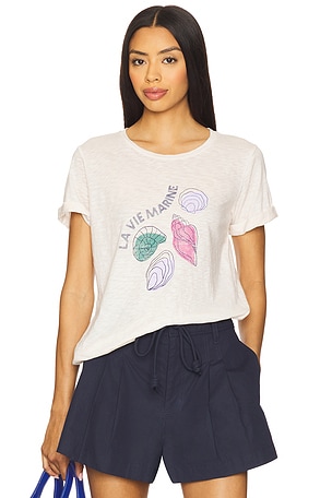 Marine Rolled Sleeve Tee SUNDRY