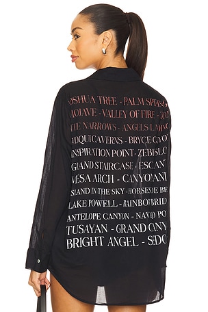 Oversized Destinations Shirt SUNDRY