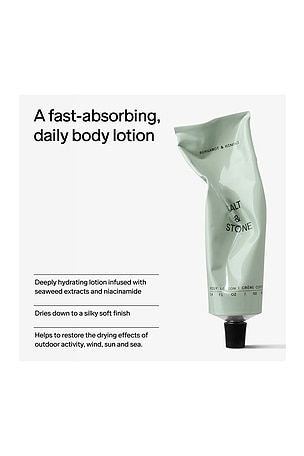 SALT & STONE Bergamot & Hinoki Body Lotion 100ml in Beauty: NA