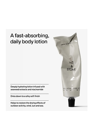 SALT & STONE Santal & Vetiver Body Lotion 100ml in Beauty: NA