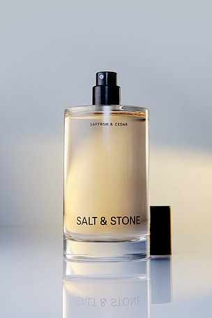 SALT & STONE Saffron & Cedar Body Mist 100ml in Beauty: NA