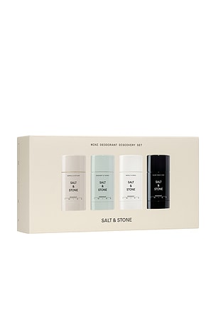 Mini Deodorant Discovery Set SALT & STONE