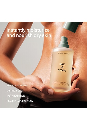 SALT & STONE Bergamot & Hinoki Body Oil in Beauty: NA