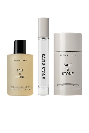 Santal & Vetiver Signature Trio SALT & STONE