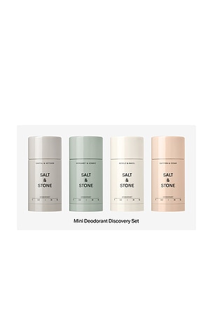 Mini Deodorant Discovery Set SALT & STONE