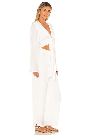 SNDYS Pluto Jumpsuit in White