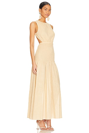 SNDYS x REVOLVE Lottie Dress in Beige