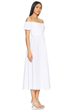 SNDYS Sofia Maxi Dress in White