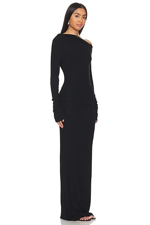 SNDYS Reyna Maxi Dress in Black